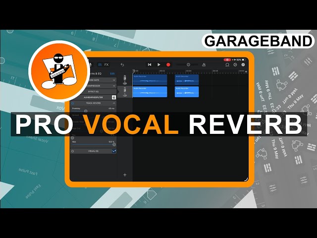 How to add Pro Vocal Reverb in Garageband 