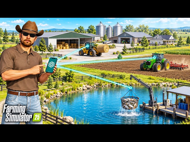 I Let ChatGPT Run My Farm for 365 Days! Farming Simulator 25