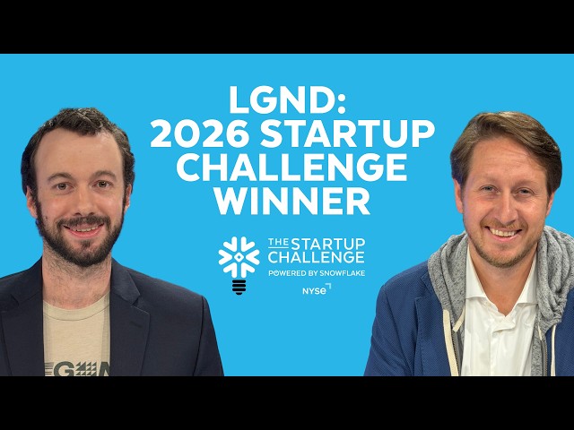LGND Wins Snowflake Startup Challenge 2026