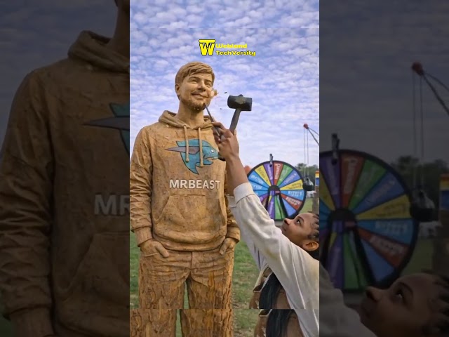 MrBeast Wooden Sculpture Animation | How It Was Made with AI (Full Workflow Breakdown)