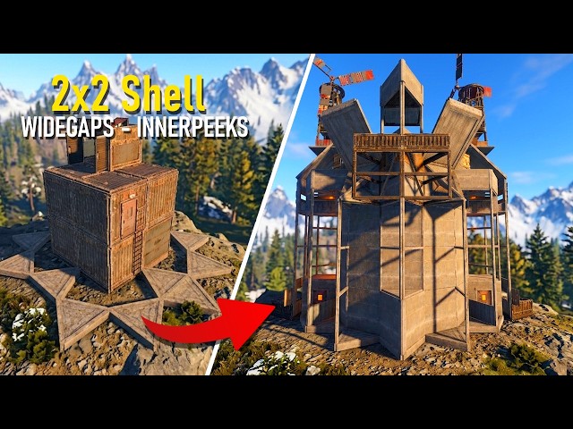 Rust 2x2 Base Design (I Built the PERFECT 2x2 SHELL in RUST)