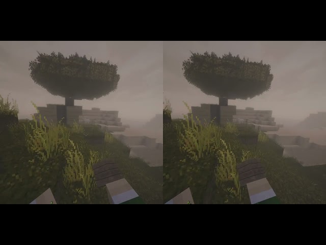 [3D] Vivecraft 1.21.4 Terralith Gameplay (Minecraft VR - Part 1)