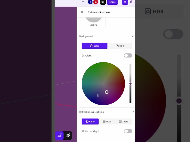 🖼️ You can now set your environment without switching to VR!