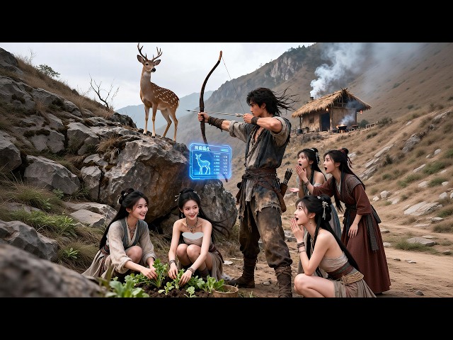 穿越荒年成獵戶，開局五個小寡婦上門求收留，意外覺醒神級狩獵系統！從此帶領美嬌妻頓頓紅燒肉，過著富足生活！#短劇#逆襲#爽文#系統#穿越