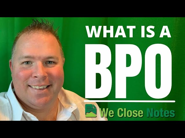 What is a BPO (Broker Price Opinion) in Notes?