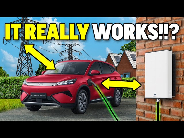 Power your home for 3+ days AND GET PAID with an EV? V2G no longer stuck on amber!