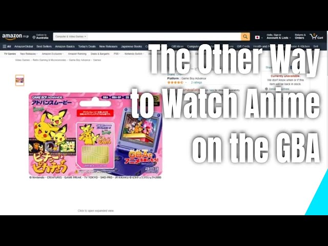 The Other Way to Watch Anime on the GBA