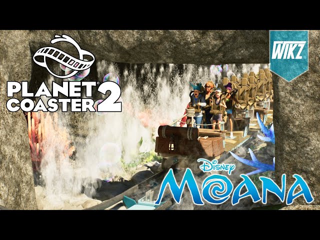 Creating the Ultimate Surf Coaster | Wayfinder + POV | Planet Coaster 2 | Moana Waterpark