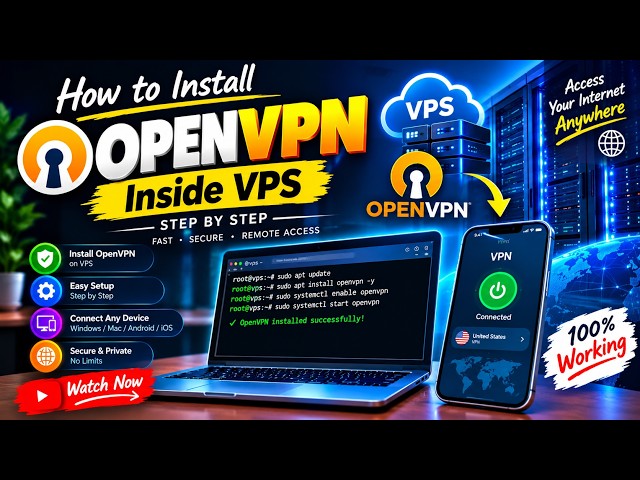 How to Install OpenVPN Access Server with Web UI on Ubuntu VPS (No Linux Skills Needed!)