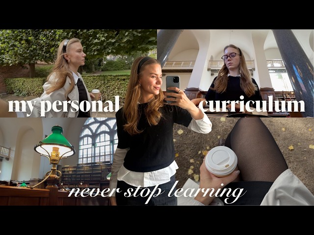 never stop learning  ┃  why you should put together a personal curriculum for fall