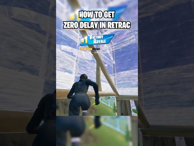 How to get Zero Delay in Retrac Fortnite | EMTweaks