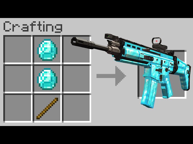 Minecraft, But Every Craft is a Gun
