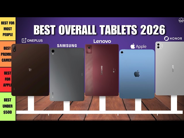 Best Tablets 2026 - Top 6 Best Models So Far