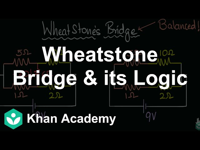 Wheatstone Bridge & its Logic | Current Electricity | Class 12 | Physics | Khan Academy