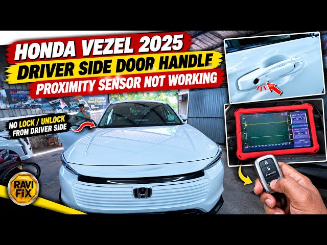 2025 Honda Vezel driver’s side Proximity sensor Not Working — No Fault Codes! How I Found the Fault