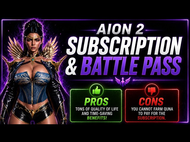 AION 2 Subscription & Battle Pass Explained — Is $15/Month Worth It?
