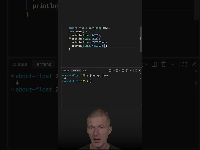 Ask Float about Float #java #shorts #coding #airhacks