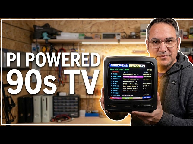 Ultimate Raspberry Pi Retro TV: Streaming, MTV, Ceefax & 90s Commercials!