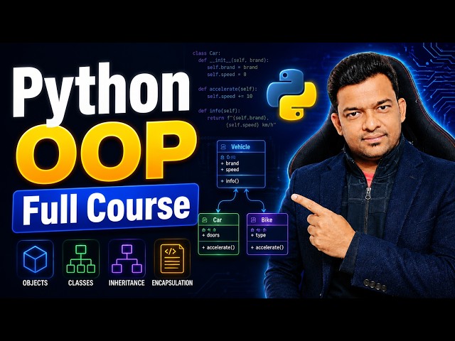 Python OOP Tutorial for Beginners | Object-Oriented Programming with Real-World Examples