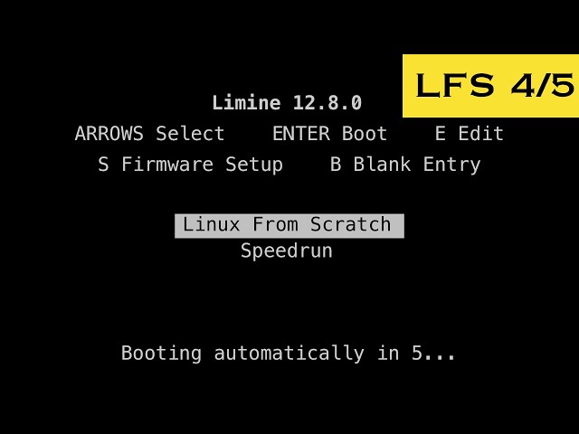 What Linux Doesn’t Give You — LFS 4/5