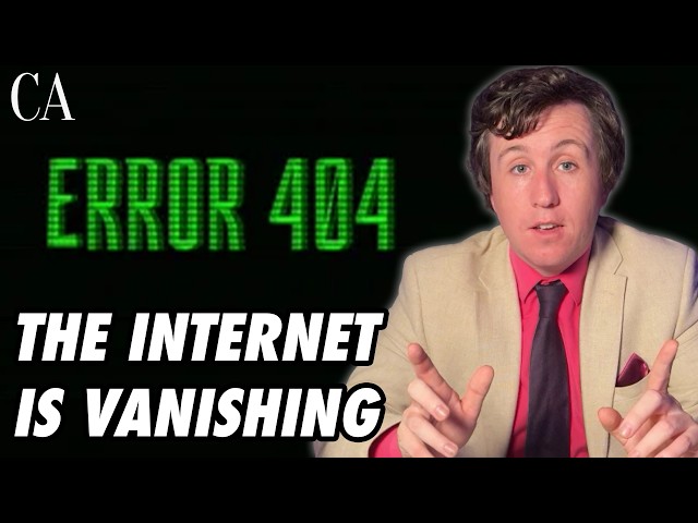 The Internet Is Being Erased