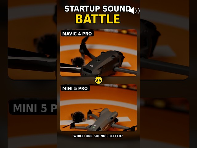 Which Drone Has The Best Startup Sound?