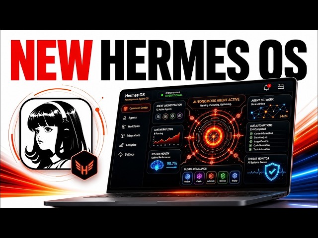 Hermes Agent OS is WILD!