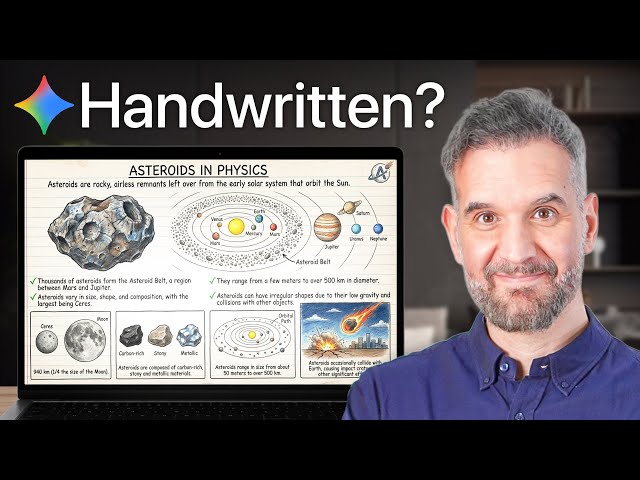 'Handwritten' Study Notes with Google Gemini in Seconds