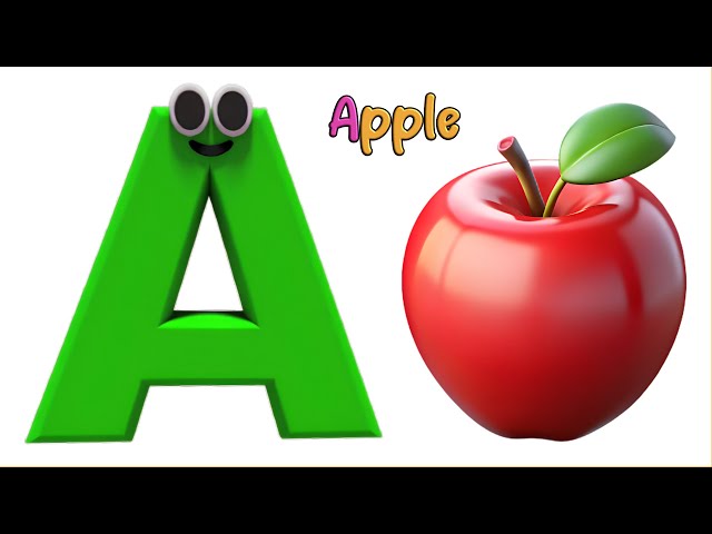 ABC Phonics Song - Toddler Learning Video Songs , A for Apple , Nursery Rhymes , Alphabet song TV