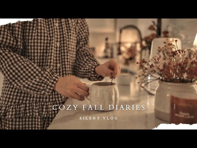 Cozy Autumn Days | 5AM Morning Routine | Cozy Baking On A Rainy Day | Fall Shopping | Home Refresh