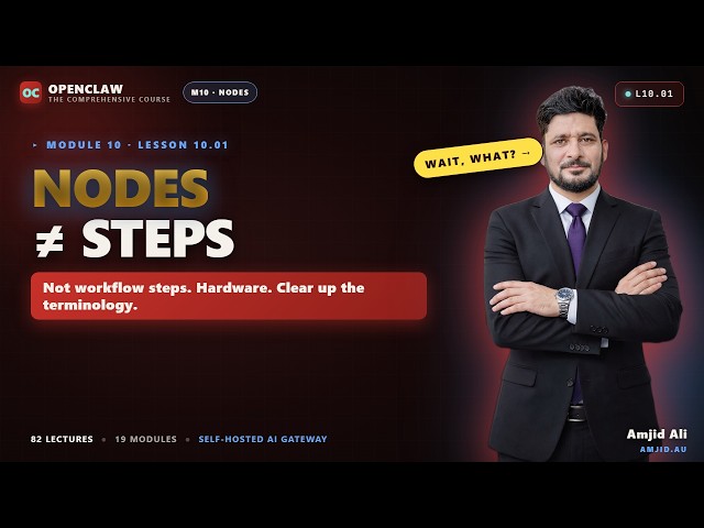 OpenClaw Nodes Aren't What You Think They Are