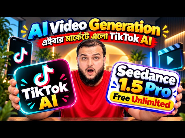 TikTok AI Video Generator 🤯 | 100% FREE & Unlimited