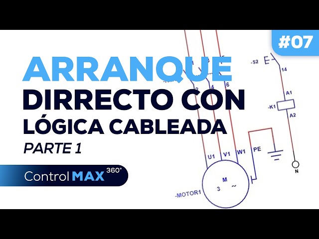 Direct Motor Starter from SCRATCH with hardwired logic — Part 1