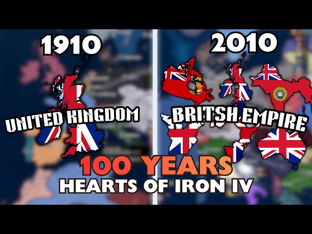 British Empire Megacampaign in Hearts of Iron IV [FULL TIMELINE]