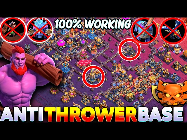 TH18 Legend League Base: 100% UNBEATABLE Layouts🔥TOP 10 BEST TH18 18 BASE for CWL, WAR + RANKED MODE