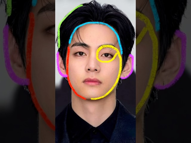 HOW TO DRAW THE KIM TAEHYUNG STEP BY STEP