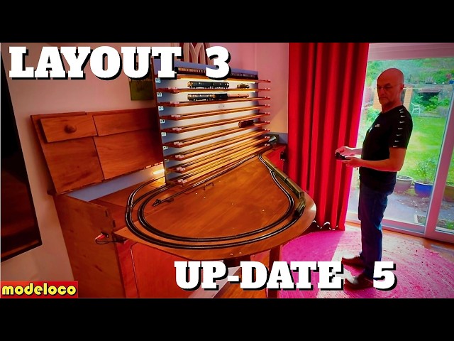 Model Railway LAYOUT 3 UPDATE 5 TOP TIPS & LOCO LIFT OFF Connection | ml110