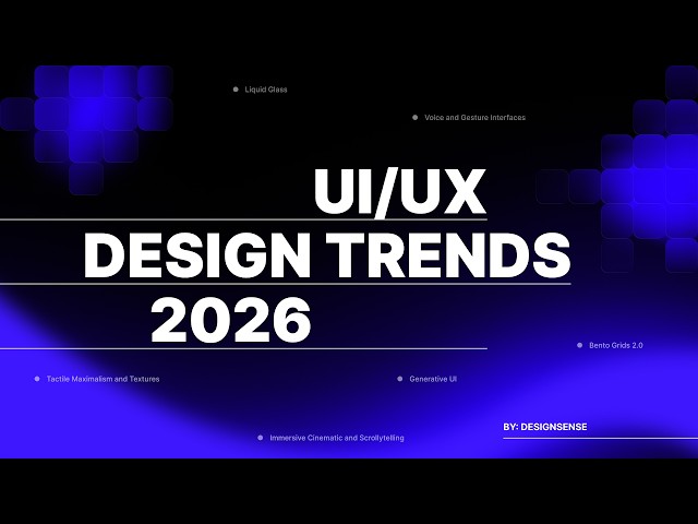 UI/UX Design Trends 2026