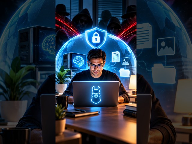 Local AI = Your Secret Privacy Weapon For Clients 🔒 #Shorts