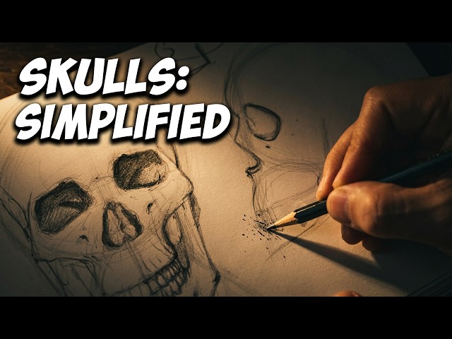 Drawing Skulls Doesn't Have to Be Complicated