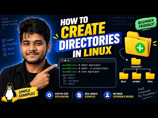 How to Create Directories in Linux (The Right Way) | mkdir command | #linux 