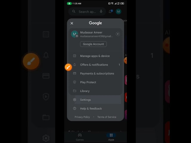 play store ki hidden settings