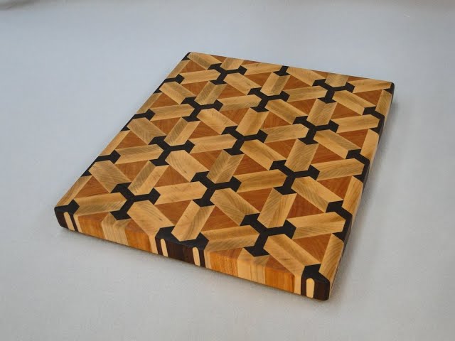 Scaffold Pattern End Grain board Build tutorial