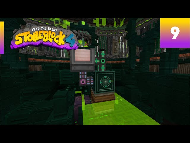 Stoneblock 4 #9 - Heat for the World Engine