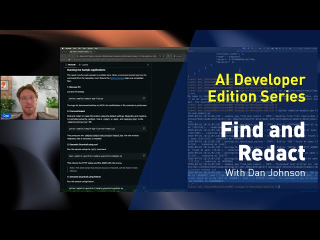 Find and Redact Your Data With Protegrity Developer Edition