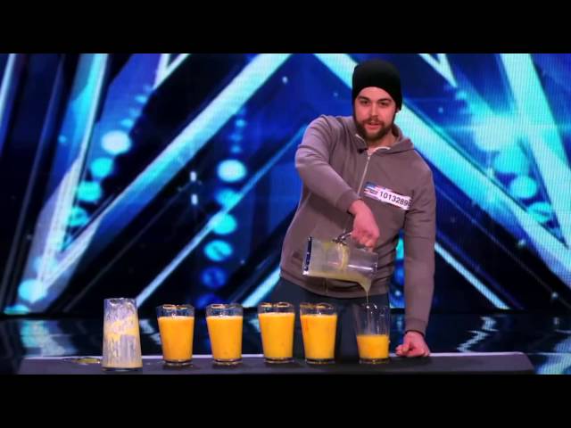 America's Got Talent 2015 - Patrick Bertoletti Judges Help Extreme Eater Devour 120 Raw Eggs