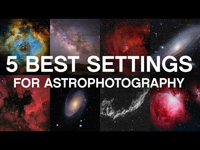 5 Best Camera Settings for Astrophotography!