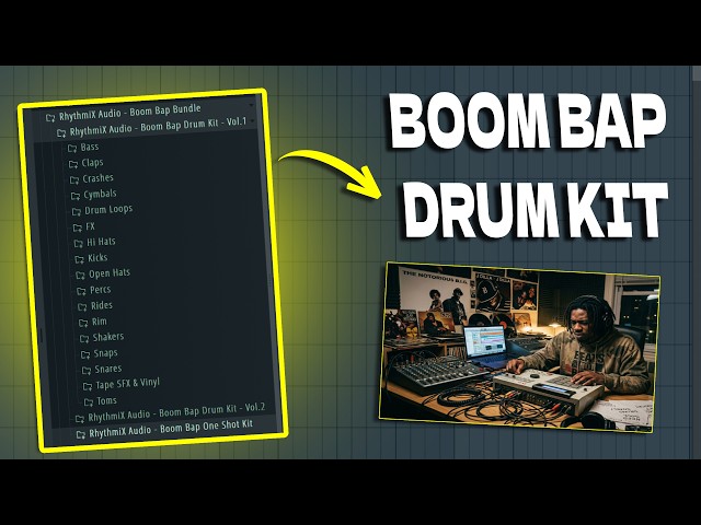 Stop Using Weak Drums! Ultimate Boom Bap Bundle 🥁 #boombapdrumkit
