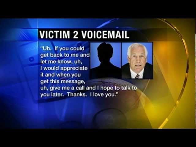 Jerry Sandusky Victim Saved Voicemail Messages