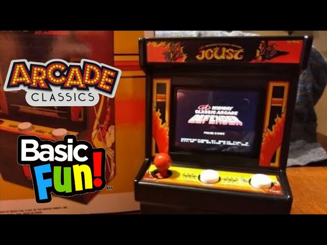 DEFENDER HACK!! How To Play Defender On The Mini Joust Arcade